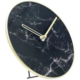 Nextime Tisch- Wanduhr Marble Table Ø 20 cm