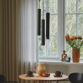 Nordlux Vico 3-flg. 5W 30 cm rund schwarz