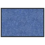 Karat Schmutzfangmatte Rhine - Sauberlaufmatte Fußmatte Türvorleger / 90 x 150 cm Blau