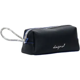 DESIGUAL Kulturbeutel Mone Capsule Zip Bag Black