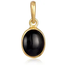 Elli Anhänger 925 Silber« Oval in Gold | goldfarben