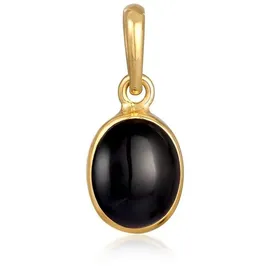 Elli Anhänger 925 Silber« Oval in Gold | goldfarben