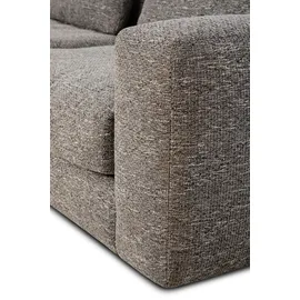 Designwerk Big-Sofa DESIGNWERK "Parma, anspruchsvolles Design und toller Sitzkomfort", grau, B:254cm H:87cm T:122cm, 100% Polyester, Sofas, Big-Sofa