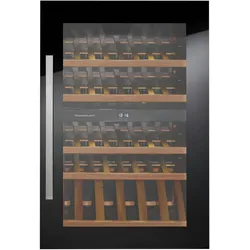 Küppersbusch Einbau-Weinklimaschrank mit 2 Temperaturzonen für bis zu 52 Flaschen FWK2800.0S