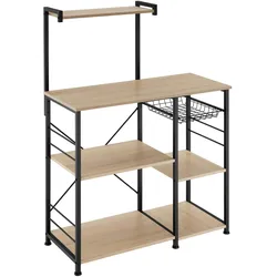 TECTAKE Küchenregal Crawley 90x40x131,5cm