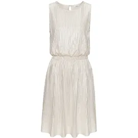 LASCANA Sommerkleid Partykleid Beige-Goldfarben 40