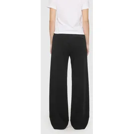 MAC Christy Wide Leg Hose in Schwarz-D38 / L30
