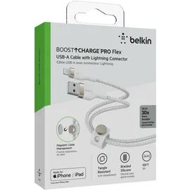 Belkin BoostCharge Pro Flex USB-A Kabel mit Lightning