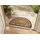 HANSE HOME 105557-45X75 Türmatte", Scraper-Fußmatte Drinnen/Draußen Halbrund braun (schwarz,