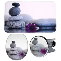 Sanilo Badaccessoire-Set 3-tlg., Energy Stones", - grau),