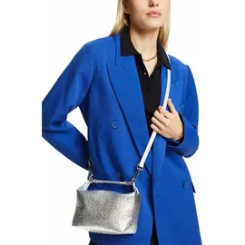 Esprit Schultertasche, für Damen - Silber
