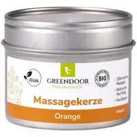 GREENDOOR Massagekerze Orange
