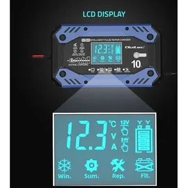 Qoltec Batterieladegerät | 12 | 24 V