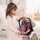 Bayer Design 67976AB Puppenautositz, Sitz für Puppen, mit Dach, verstellbarem Griff, Gurt, für Puppen bis 46 cm,