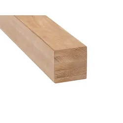 Thermoespe Kanteln, 68x68 mm, ideal für den Saunabau, mehrfach verleimt, gehobelt