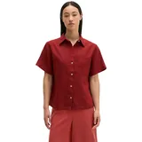 Marc O'Polo Kurzarmbluse rot 46