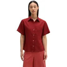 Marc O'Polo Kurzarmbluse rot 46