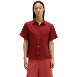Marc O'Polo Kurzarmbluse rot 46