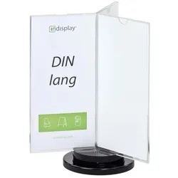 Drehbarer Tischaufsteller »INSPIN« 3x DIN lang