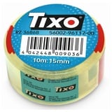 TIXO Klebefilm transparent 15,0 mm x 10,0 m 1 Rolle