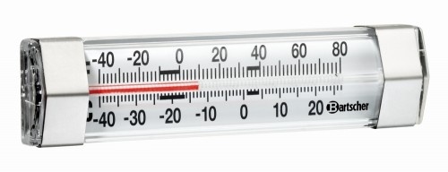 3x Bartscher Tiefkühl-/Kühlschrank-Thermometer Messbereich: -40C bis +25C,