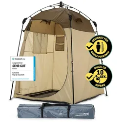 Where Tomorrow Pop Up Duschzelt - 155x155x220 cm - Braun