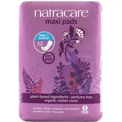 Natracare - Maxi Damenbinden Super 12 St