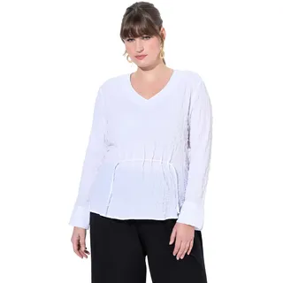 Ulla Popken Tunika weiß 9XL-10XL
