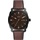Fossil Machine Leder 42 mm FS5901
