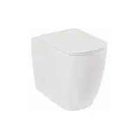 Kludi RESA S Spiralflush-Stand-WC 55 cm, Universalförmiger Abfluss Weiß