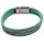 Steuer Velours Armband türkis mit Strass grün 19 cm