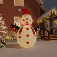 VidaXL Aufblasbarer Schneemann mit LEDs 300 cm