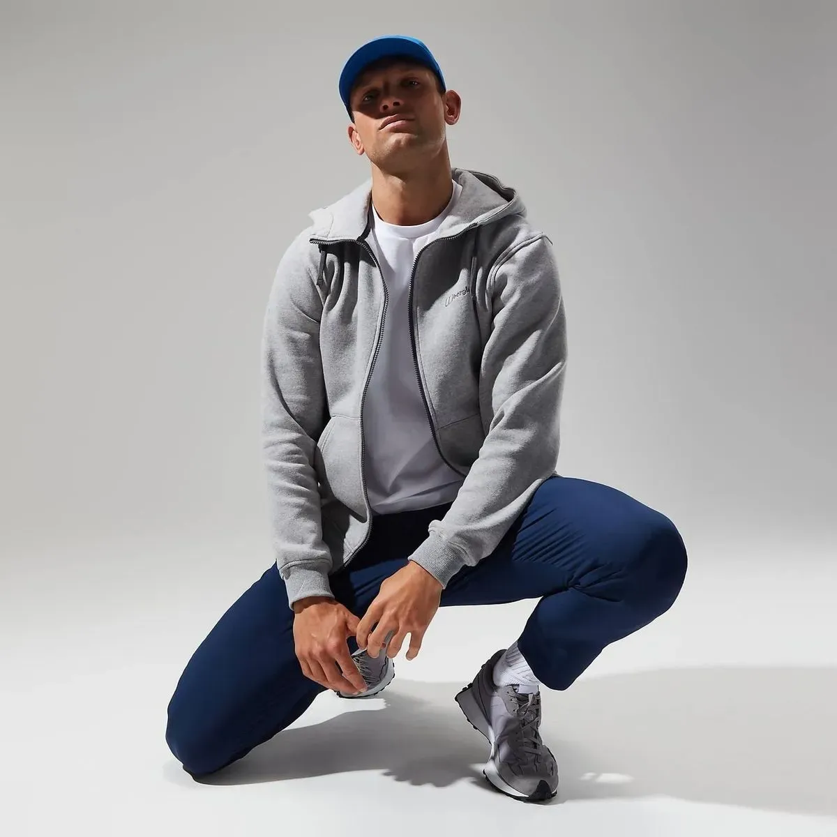 Berghaus Logo Full Zip Fleece Jacket AM grey (HT6) M