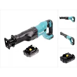 Makita DJR 186 ZY1 18 V Li-ion Akku Recipro Säbelsäge, das Gerät mit 1,5 Ah Akku, ohne Ladegerät