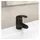 vidaXL Bidet Mischbatterie Einhebelmischer Schwarz 13x12 cm