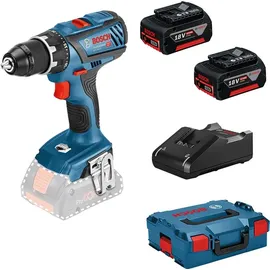 Bosch GSR 18V-28 Professional inkl. 2 x 4 Ah + L-Boxx 06019H410A