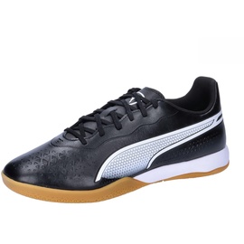 Puma King Match It Soccer Shoes, Puma Black-Puma White, 46 EU