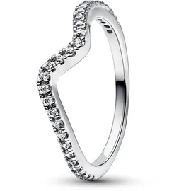 Pandora Funkelnde Welle Silber, 54/17,2