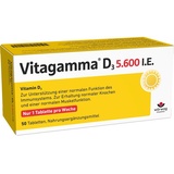 Wörwag Pharma GmbH & Co. KG Vitagamma D3 5.600 I.E. Vitamin D3 NEM Tabletten 50 St.