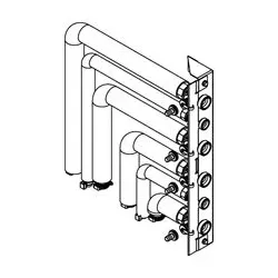 Viessmann Montagehilfe Aufputz nach rechts ZK06063