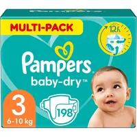 Pampers Baby-Dry Gr. 3 (6-10 kg) 198 St.