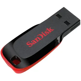 SanDisk Cruzer Blade 128 GB schwarz/rot USB 2.0