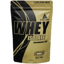Peak Performance Whey Protein Isolat Vanille Pulver 750 g