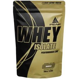 Peak Performance Whey Protein Isolat Vanille Pulver 750 g