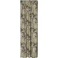 Homing Vorhang florales Dschungelmuster grün (1 Stück) | Blickdicht