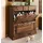 OTTO home Klera 81 x 93 x 37 cm dreifache Schuhhalterung braun