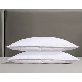 OTTO home Älgdröm Federkopfkissen 40 x 80 cm Weiß