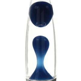 Licht-Erlebnisse Lavalampe Blau 36 cm