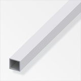 Alfer Vierkantrohr 1 m, 30 x 30 x 2 mm Aluminium eloxiert silber