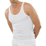 SCHIESSER Unterhemd Doppelripp Original Classic Weiß | Gr.: 6